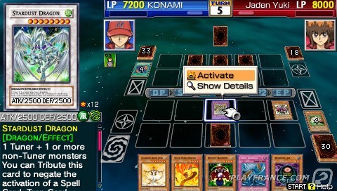 Image 2 de Yu-Gi-Oh! GX Tag Force 3 sur PSP sur PlayFrance